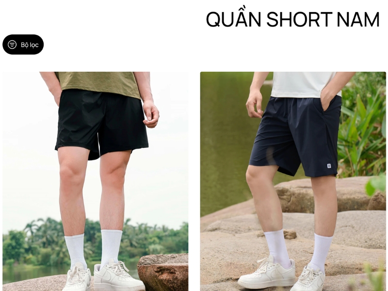 quần short nam hải phòng