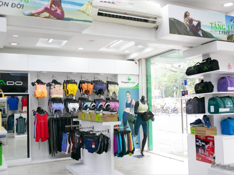 các hãng quần áo thể thao nổi tiếng