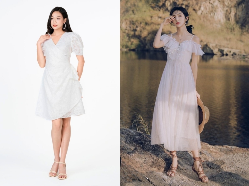 trang phục đi biển tuổi trung niên