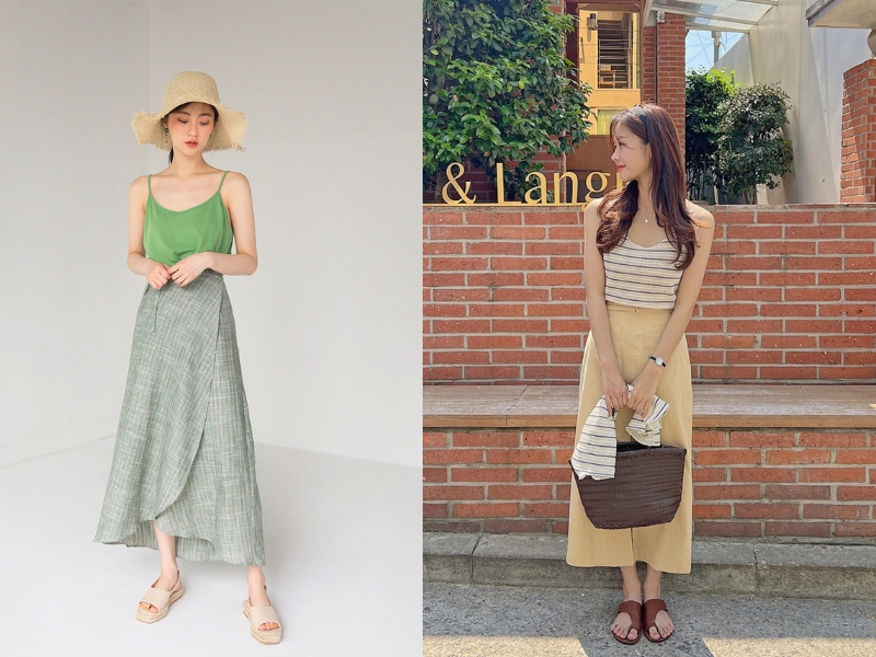 phong cách ăn mặc mùa hè cho nữ
