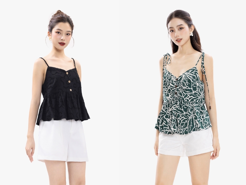 mẫu áo hè nữ đẹp
