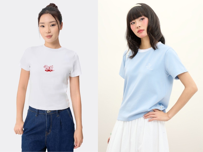 mẫu áo hè nữ đẹp