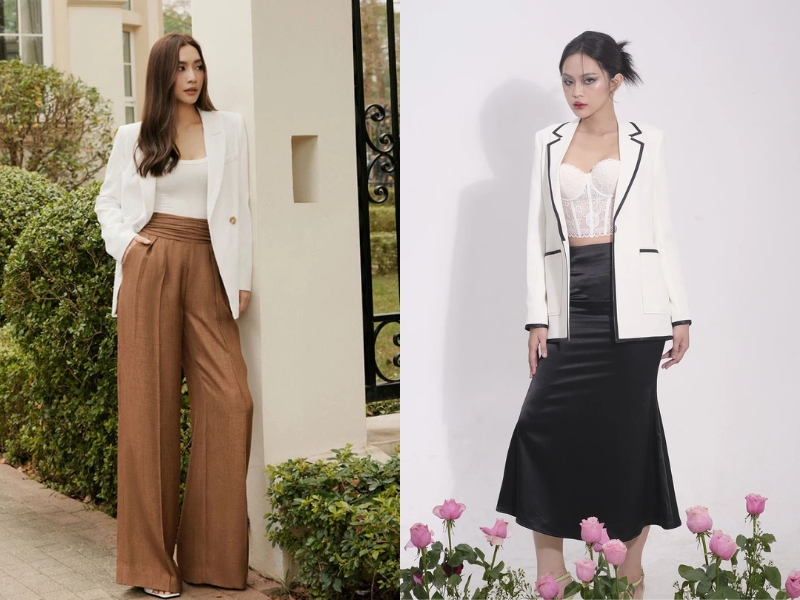 áo cúp ngực mặc với gì
