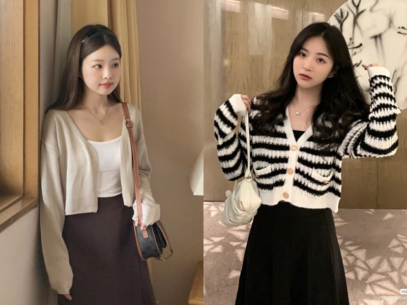 áo cúp ngực phối với gì
