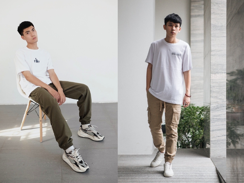 phối đồ nam mùa hè