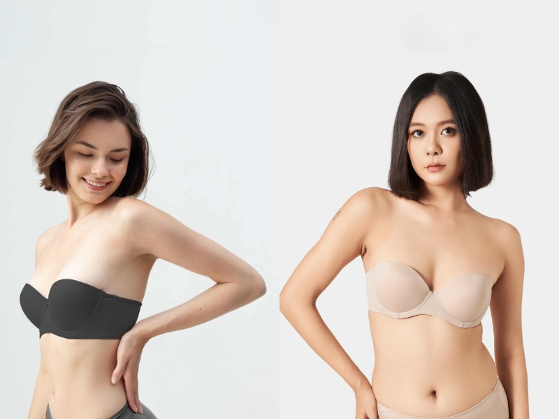 áo cúp ngực mặc với gì