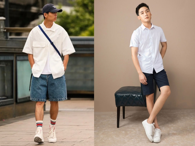phối đồ nam mùa hè