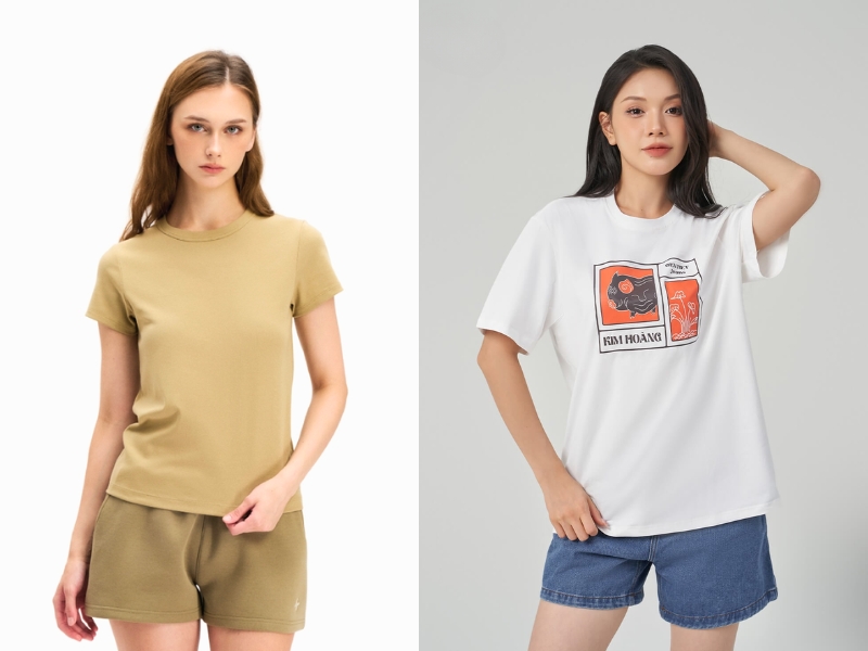 các kiểu áo nữ mùa hè