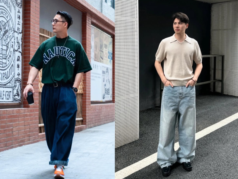 phối đồ nam mùa hè