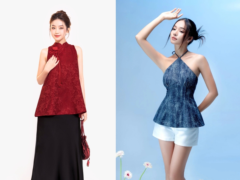 các kiểu áo nữ mùa hè