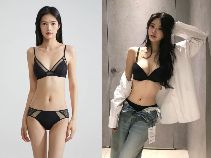 mặc áo bra đúng cách