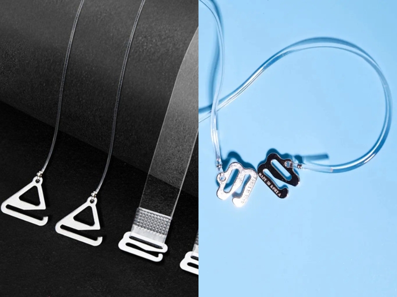 dây áo trong suốt