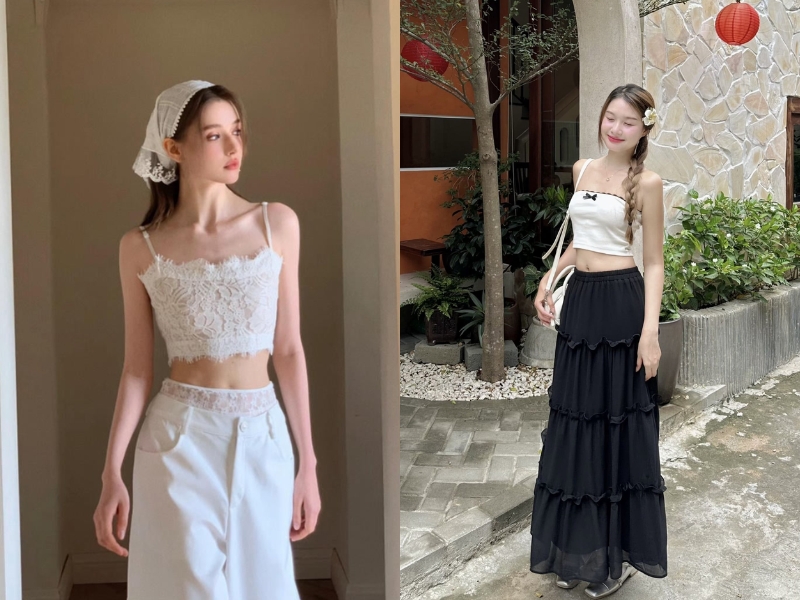 dây áo trong suốt