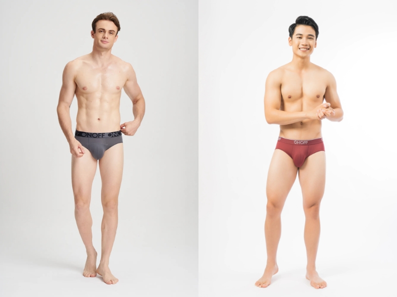 cách mặc quần lót nam không bị lộ