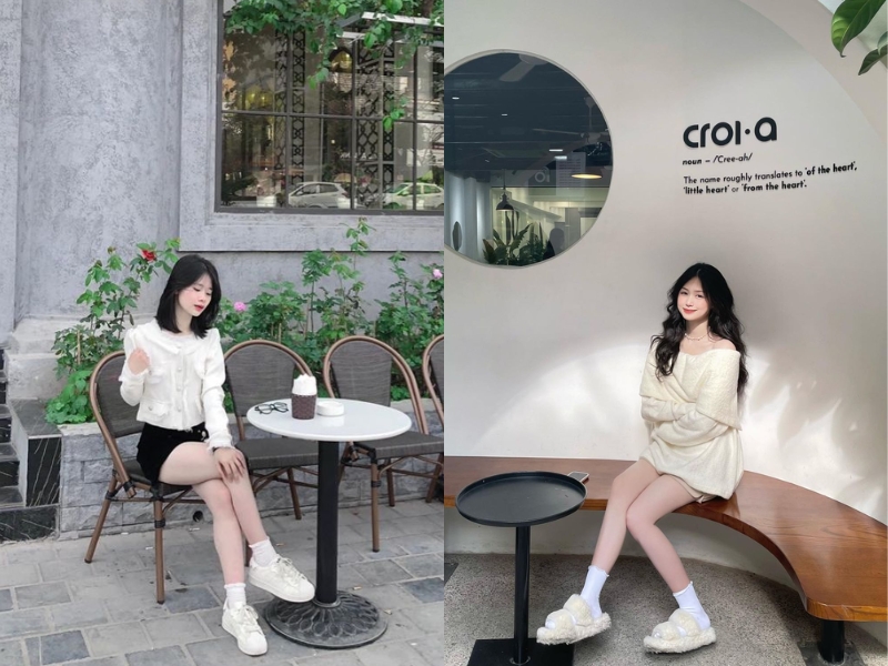 cách chụp ảnh ở quán cafe cho nữ