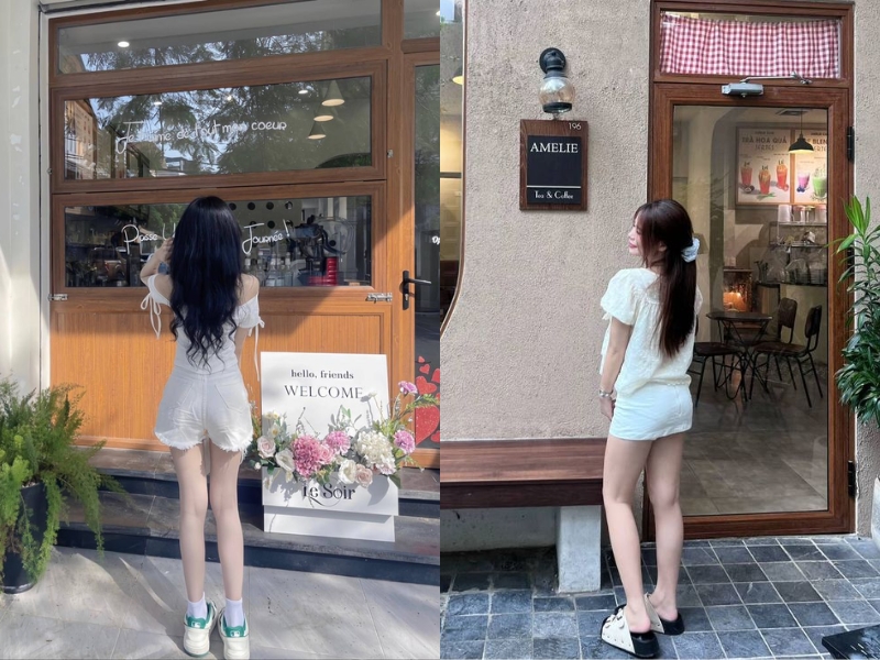 cách tạo dáng ở quán cafe cho nữ