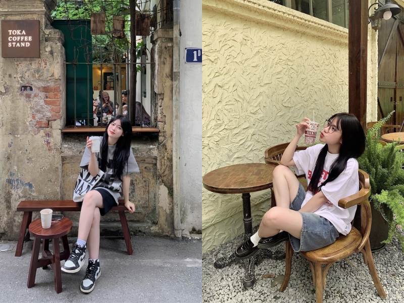 tip chụp ảnh quán cafe cho nữ