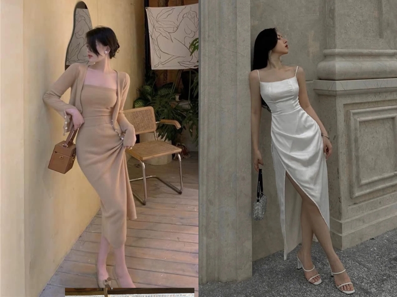 cách tạo dáng chụp ảnh đẹp khi mặc váy