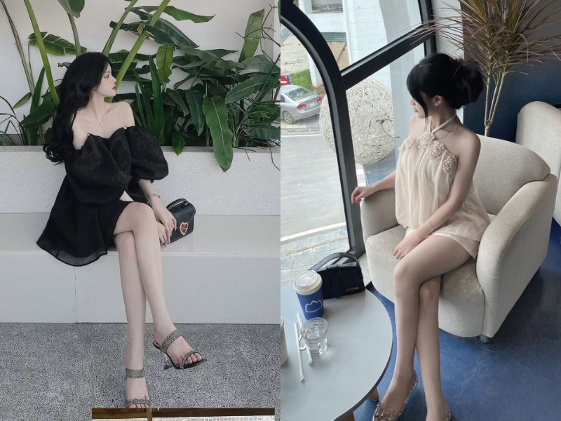 Vắt chân giúp tạo điểm nhấn sành điệu