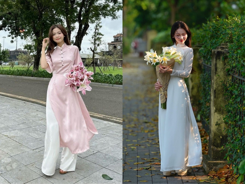 cách tạo dáng chụp ảnh đẹp khi mặc váy