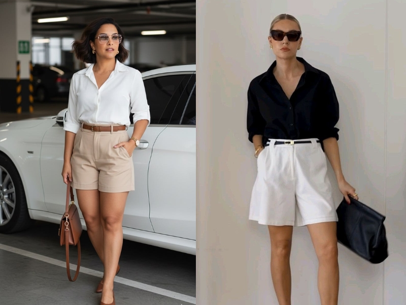 quần short nam trung niên