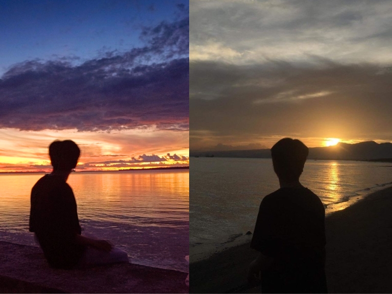 tạo dáng chụp ảnh đi biển cho nam