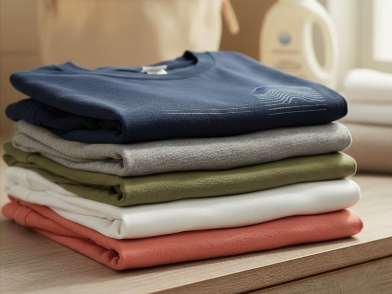 cách sửa áo thun bị rộng vai