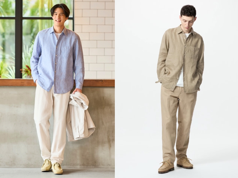 cách phối màu quần áo nam mùa hè