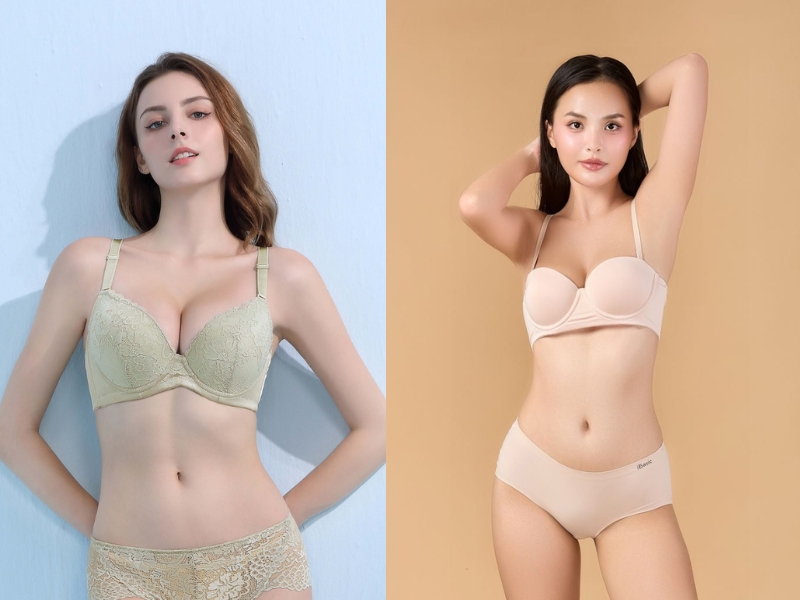 cách mặc áo lót