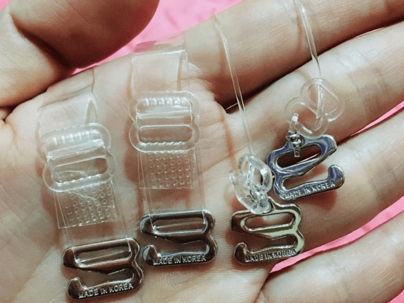 dây áo trong suốt