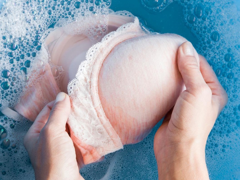 cách giặt áo ngực