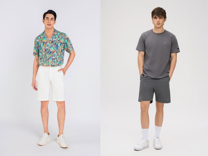 phối đồ nam mùa hè