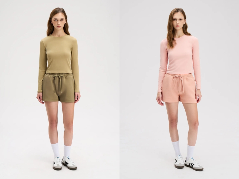 cách chọn size quần short nữ