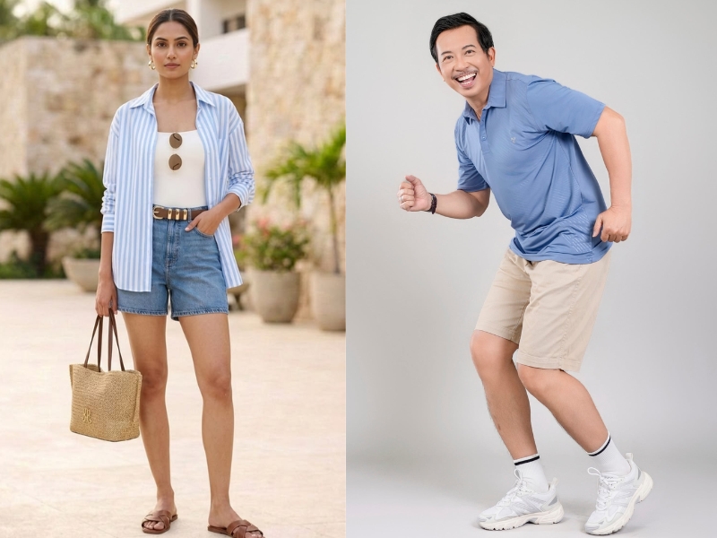 quần short nam trung niên