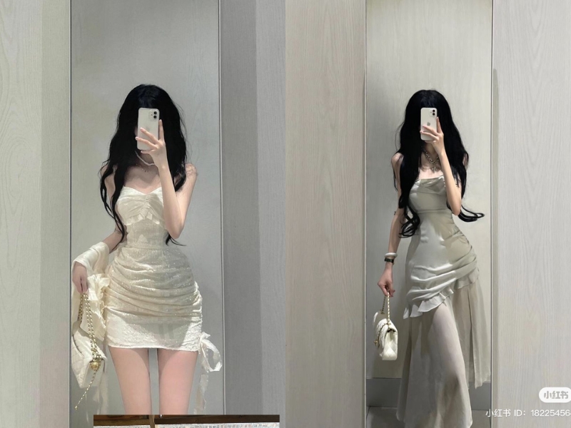 cách tạo dáng chụp ảnh đẹp khi mặc váy