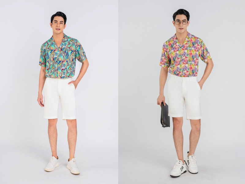 outfit đi chơi mùa hè nam