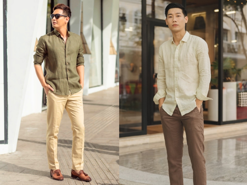 phong cách ăn mặc mùa hè cho nam