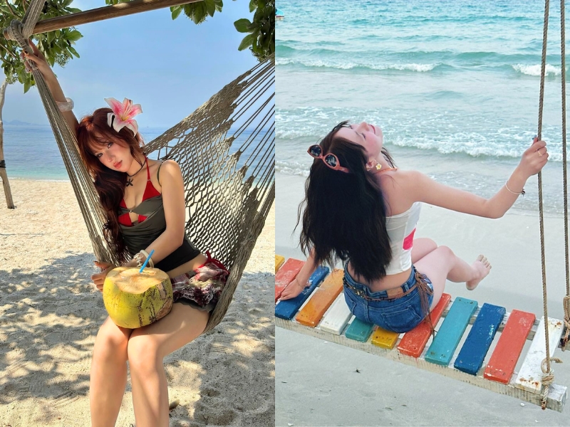 cách chụp ảnh ở biển đẹp cho nữ