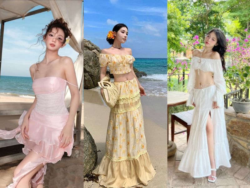 những kiểu váy đi biển đẹp nhất