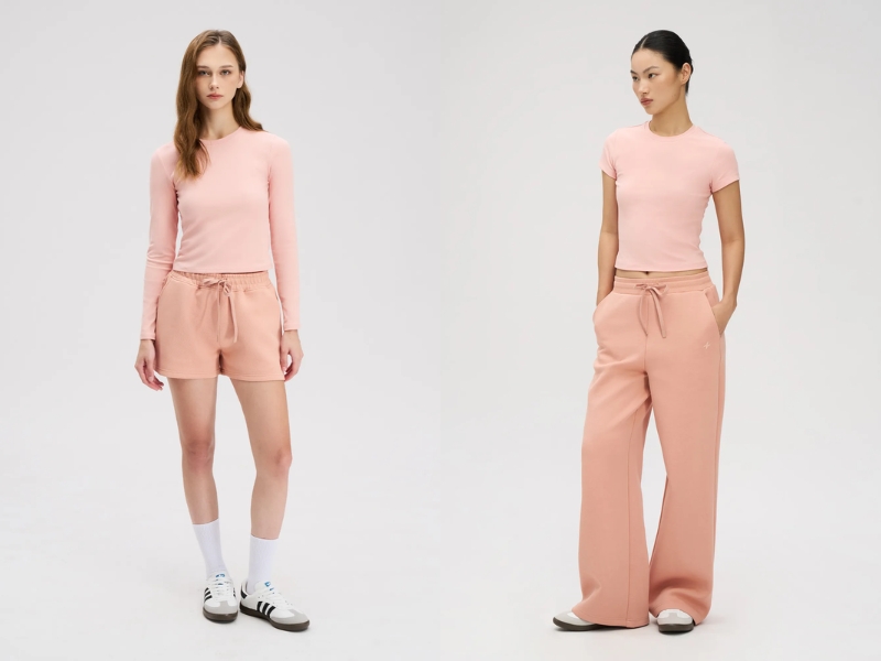 Quần short quần dài tone hồng tại ONOFF