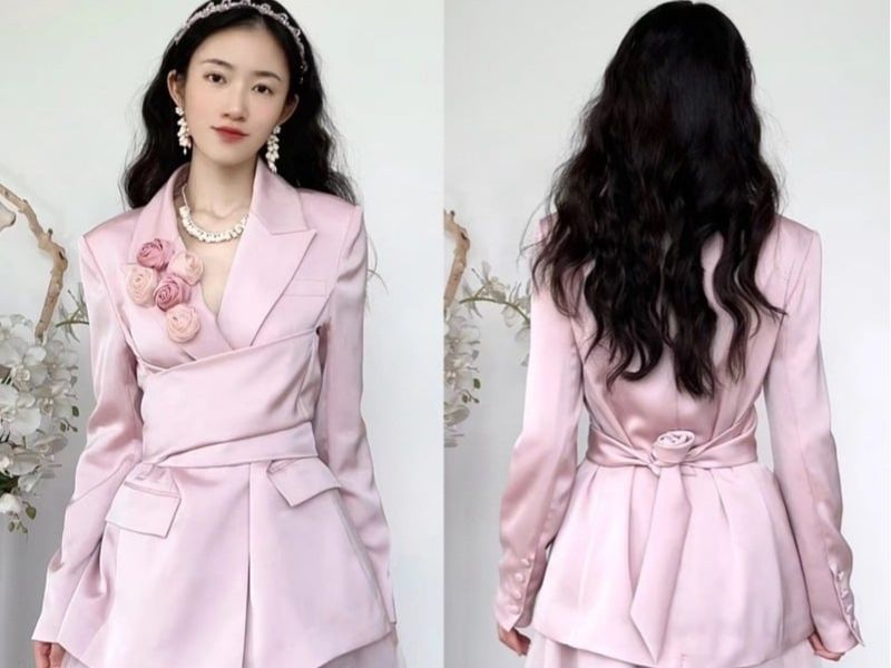 cách thắt nơ váy