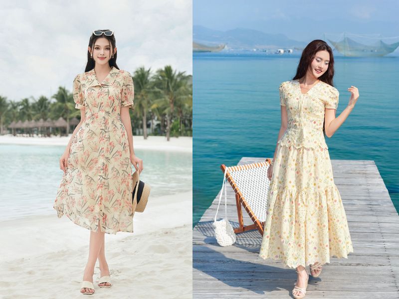 những kiểu váy đi biển đẹp nhất