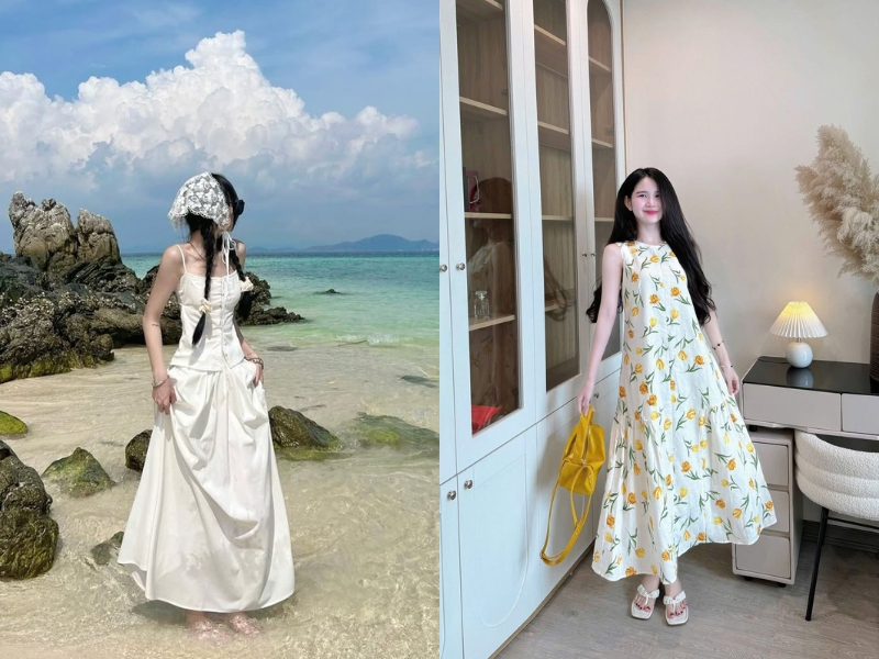 những kiểu váy đi biển đẹp nhất