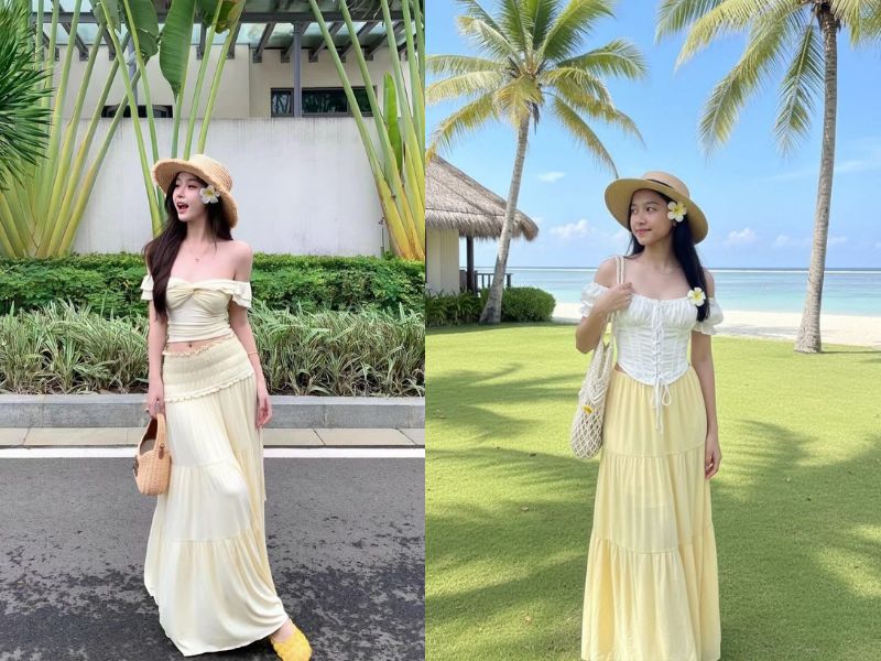 những kiểu váy đi biển đẹp nhất