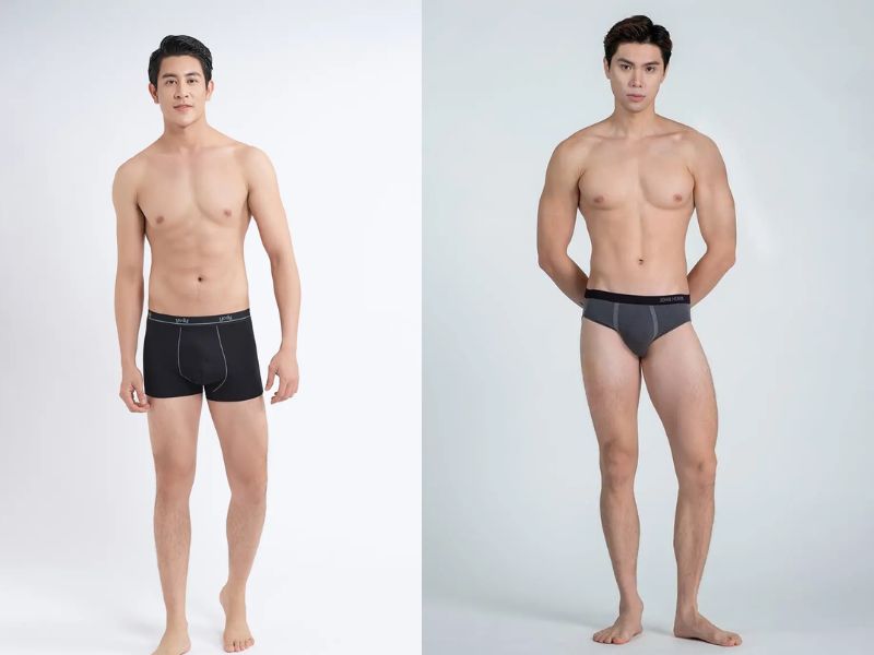 Nên mặc quần lót boxer hay tam giác Nên mặc quần lót boxer hay tam giác