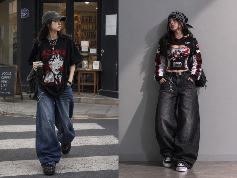 Một outfit swag gọn gàng với cách phối đồ hài hòa và cân đối