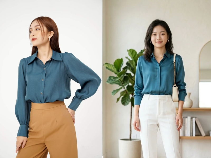 màu xanh cổ vịt