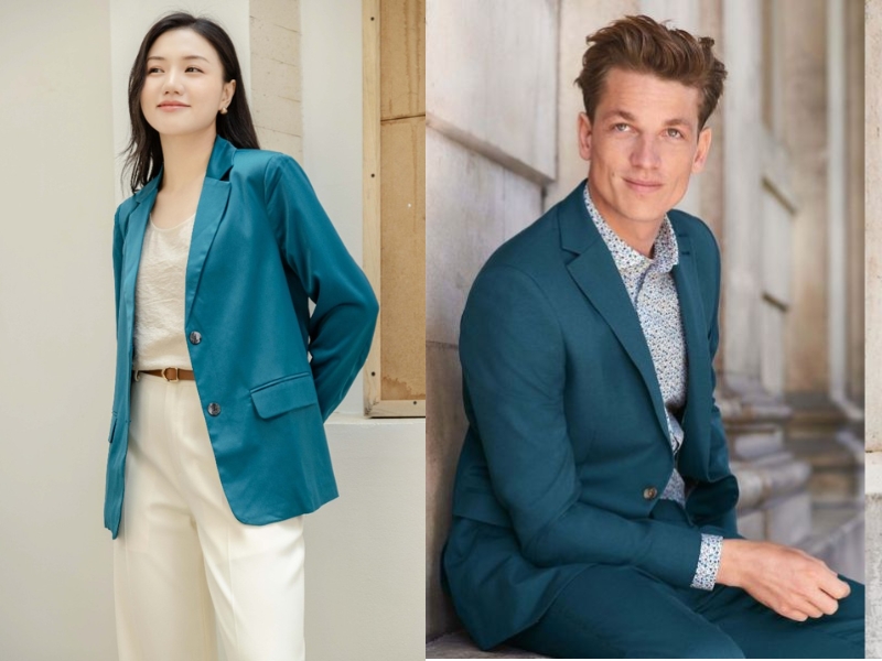 màu xanh cổ vịt