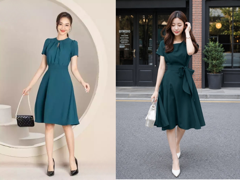 màu xanh cổ vịt