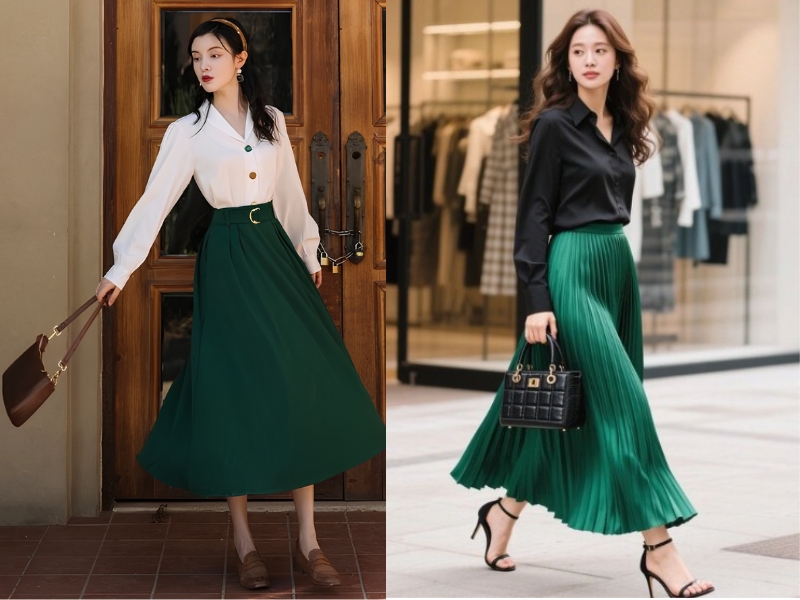 màu xanh cổ vịt